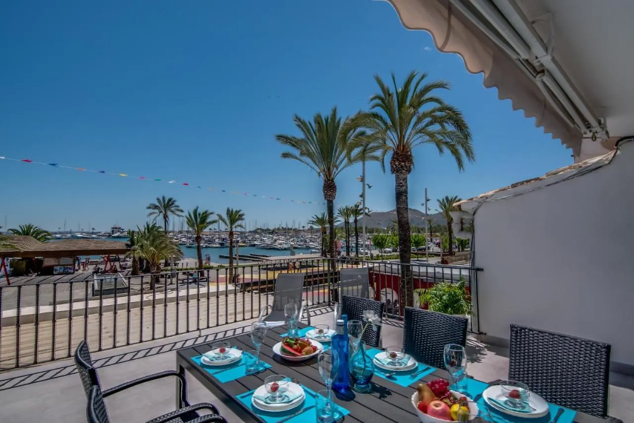 公寓 Ideal Property Mallorca - Mary 4 Pax 阿尔库迪亚港